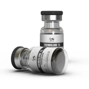 Dragon Pharma Trenbolone 75mg/mL acetate vial with label
